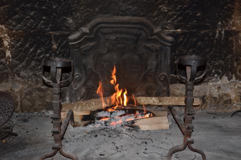 image feu de cheminée, L. Rezeau